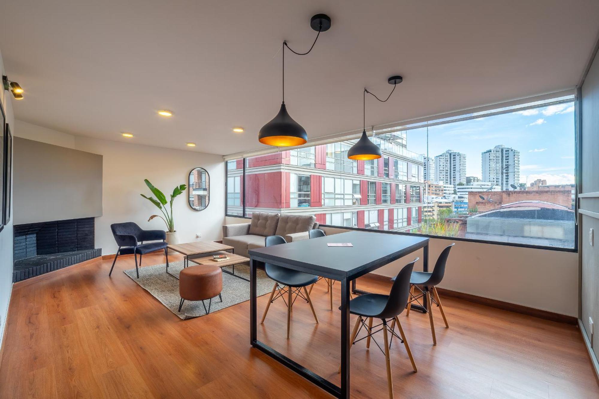 Penthouse Chicala Colombian Experience In Parque Virrey Appartement Bogota Buitenkant foto
